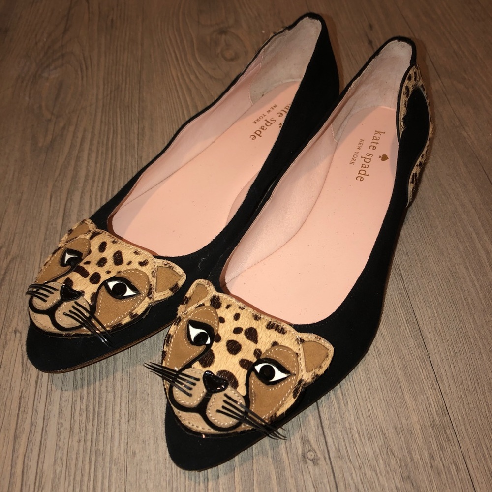 NWT | Kate Spade Leopard Flats